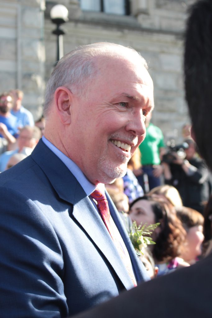 Premier John Horgan, July 2017