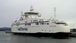 The Salish Eagle will service the Twassassen - Southern Gulf Islands route.