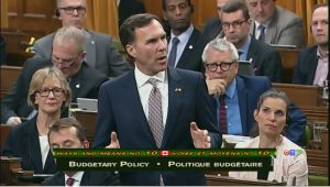 Federal Finance Minister Bill Morneau delivers his second budget [live stream March 22, 2017]