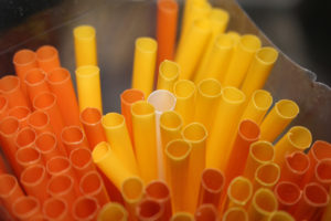 Plastic straws. Photo by West Shore Voice News.