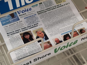 newsstand, west shore voice news