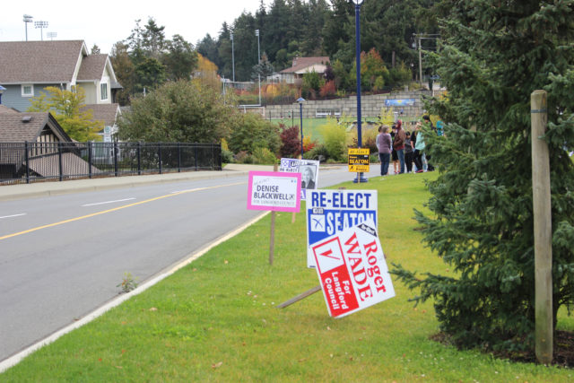 langford, municipal election, signage