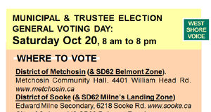 Election Day: Saturday October 20 where to vote, october 20