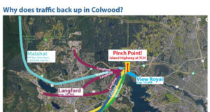 ‘Colwood Crawl’ is regional traffic congestion colwood, traffic congestion, highway 1, mackenzie interchange