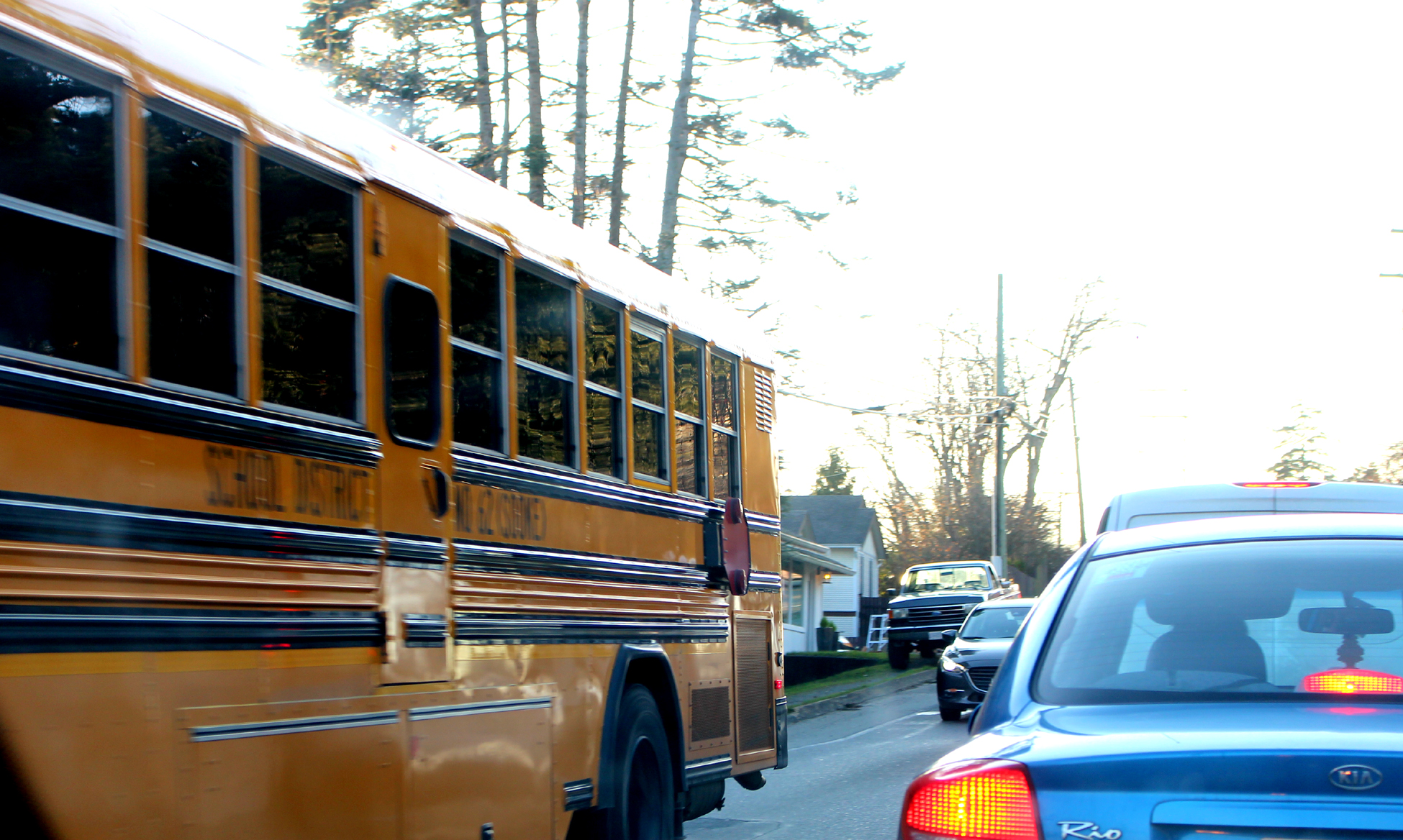 sd62, school bus, sooke