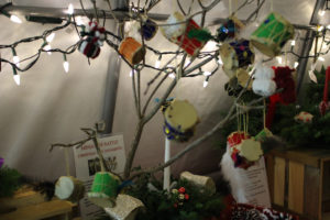 xmas tree sale, fundraiser, ornaments