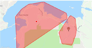 Power outages Friday evening in areas of Sooke bc hydro, power outage, sooke