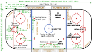 ice rink, NHL
