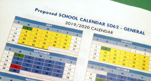 SD62 releases next three years of school calendars SD62 Calendar, 2019-2020
