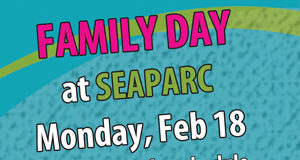 Free admission for Family Day at SEAPARC in Sooke SEAPARC, Family Day 2019, Sooke, CRD