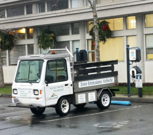 electric charging station, Colwood City Hall