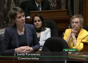 Sonia Furstenau, BC Legislature, women in leadership
