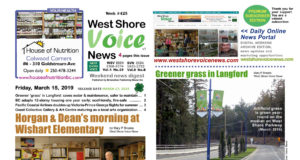 WSV – ‘Greener Grass in Langford’ Issue – March 15, 2019 West Shore Voice News, March 15 2019, St Patrick's Day