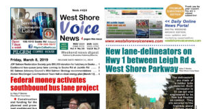 WSV – ‘Bus Lanes & Salmon Protection’ Issue – March 8, 2019 West Shore Voice News, March 8 2019