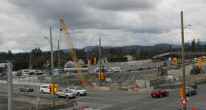 McKenzie Interchange completion shifted now to summer 2020 Highway 1, McKenzie Interchange, April 2019