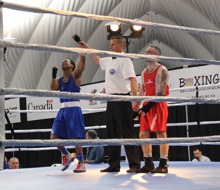 SuperChannel 2019 Championships, Langford, two male boxers