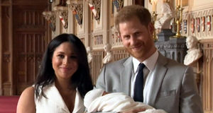 Archie Harrison is introduced to the world Archie Harrison Mountbatten-Windsor, royal baby