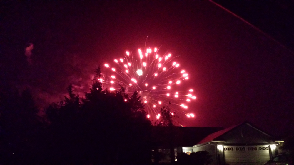 fireworks, Halloween, Sooke, 2015