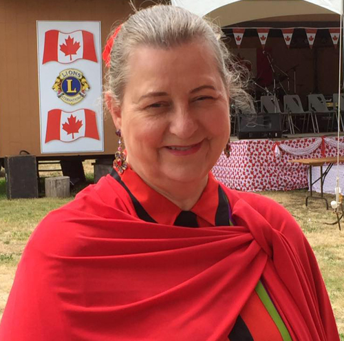 Brenda Parkinson, Sooke, Canada Day