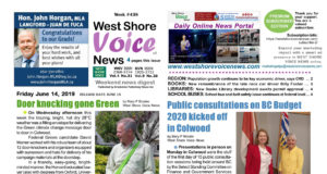 WSV Weekend Digest – June 14, 2019 Issue West Shore Voice News, June 14 2019 issue
