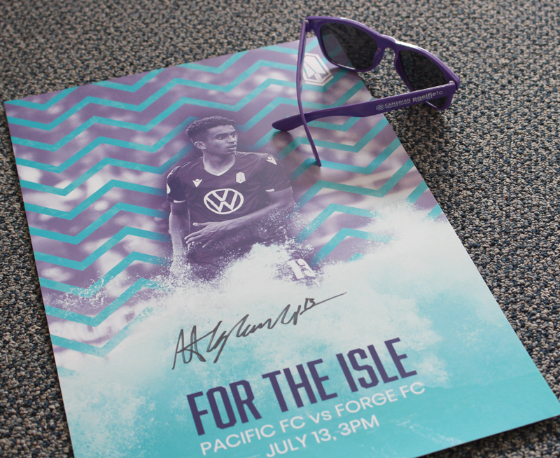 Pacific FC, poster, sunglasses