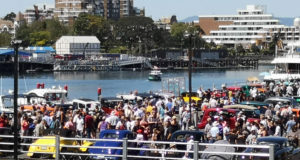 Classic cars on display in Victoria this weekend Victoria Inner Harbour, Northwest Deuce Days