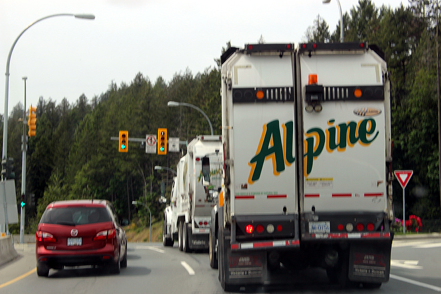 Alpine trucks, Leigh Road, Langford