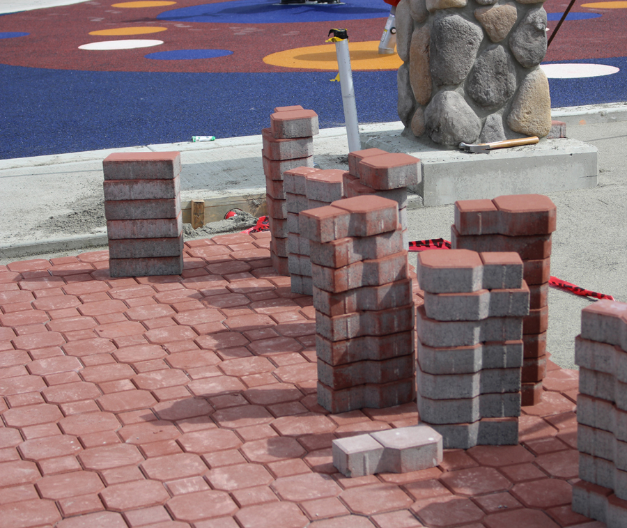 bricks, Sarah Beckett Memorial Playground