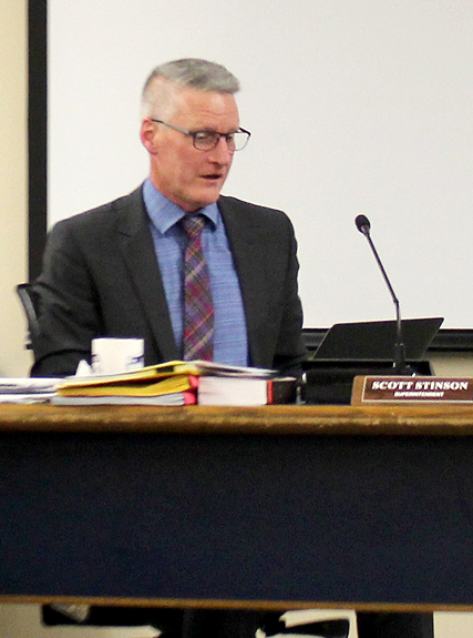 SD62 Superintendent Scott Stinson, March 2019