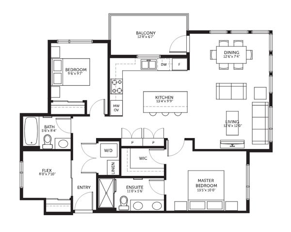 Belmont Residences, floorplan