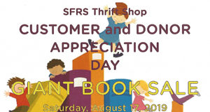 Appreciation for Sooke Family Resource Society Thrift Shop customers & donors Sooke Family Resource Society Thrift Shop Customer and Donor Appreciation Day