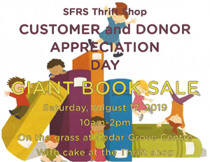 Sooke Family Resource Society Thrift Shop Customer and Donor Appreciation Day