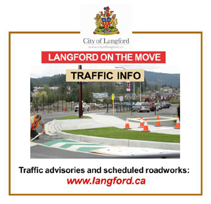 City of Langford, Traffic Advisories