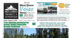 WSV Weekend Digest – August 9 to 11, 2019 Issue West Shore Voice News
