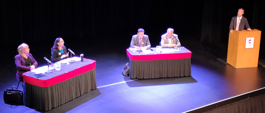 Cowichan-Malahat-Langford, All Candidates Debate, Brentwood College