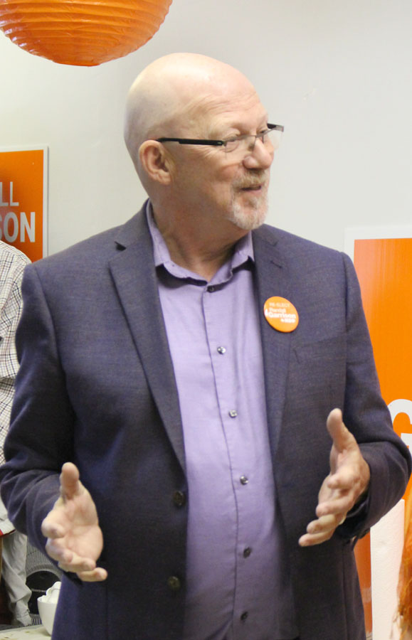 Randall Garrison, NDP incumbent, September 2019