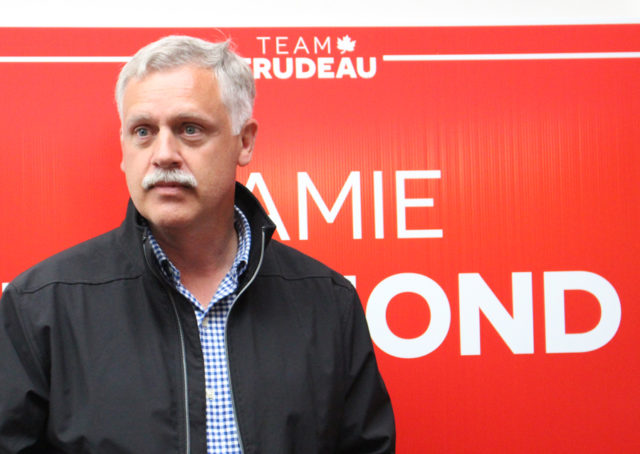 Jamie Hammond, candidate, Esquimalt-Saanich-Sooke