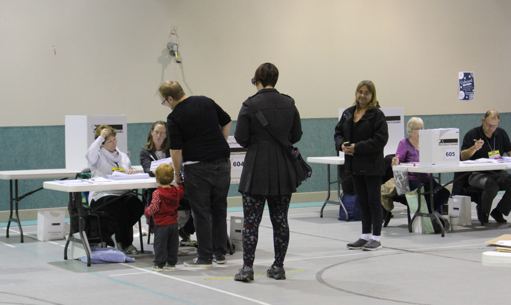 advance voting, October 2019, Colwood