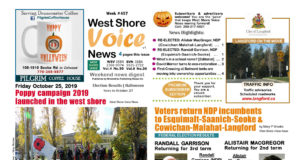 WSV Weekend Digest – October 25, 2019 Issue West Shore Voice News, October 25 2019, page 1
