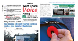 WSV Weekend Digest – November 8, 2019 Issue November 8, 2019, weekend digest, West Shore Voice News