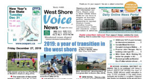 WSV Weekend Digest – December 27, 2019 Issue West Shore Voice News, December 27 2019
