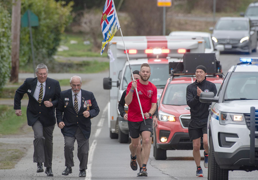 Wounded Warriors., Vancouver Island, February 28 2020