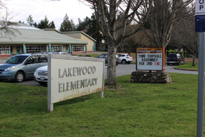 Lakewood Elementary, SD62, school frontage