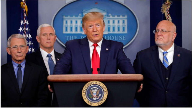 US President Donald Trump, CDC, VP Mike Pence