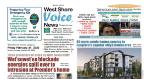 WSV Weekend Digest – February 21 to 23, 2020 Issue February 21 to 23, 2020, West Shore Voice News