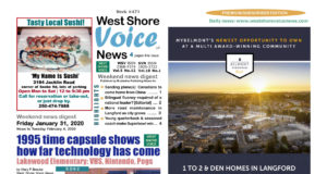 WSV Weekend Digest – January 31, 2020 Issue West Shore Voice News