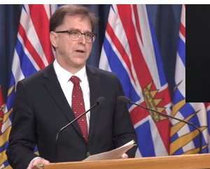 Health Minister Adrian Dix, March 28, 2020