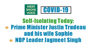 COVID-19: Prime Minister & NDP Leader are self-isolating COVID-19, Trudeau, Jagmeet Singh