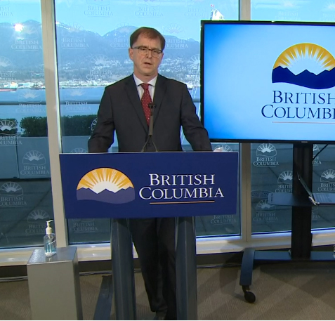 Health Minister, Adrian Dix, March 21  2020