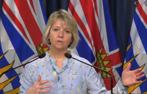 BC Provincial Health Officer Dr Bonnie Henry, March 25, 2020